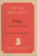 Cover: Henry Fielding - Plays - Oxford University Press