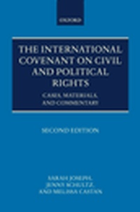 Enlarge image Cover: The International Covenant on Civil and Political Rights - Oxford University Press
