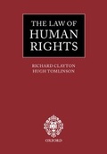 Cover: The Law of Human Rights - Oxford University Press