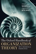 Cover: The Oxford Handbook of Organization Theory - Oxford University Press