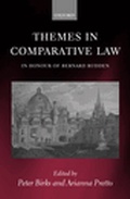Cover: Themes in Comparative Law - Oxford University Press
