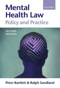 Cover: Mental Health Law - Oxford University Press
