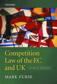 Enlarge image Cover: Competition Law of the EC and UK - Oxford University Press