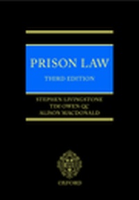 Abbildung von: Prison Law - Oxford University Press