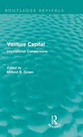 Cover: Venture Capital - Routledge