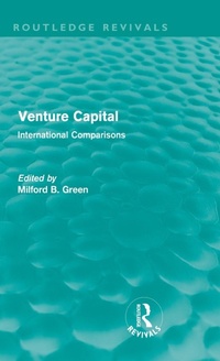 Enlarge image Cover: Venture Capital - Routledge