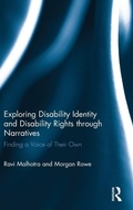 Cover: Exploring Disability Identity and Disability Rights through Narratives - Routledge