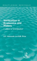 Cover: Verification in Economics and History - Routledge