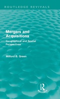 Cover: Mergers and Acquisitions (Routledge Revivals) - Routledge