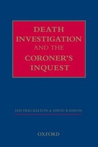 Abbildung von: Death Investigation and the Coroner's Inquest - OUP Australia and New Zealand
