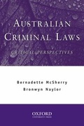 Cover: Australian Criminal Laws - OUP Australia and New Zealand
