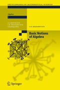 Cover: Basic Notions of Algebra - Springer