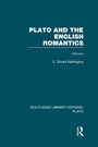 Cover: Plato and the English Romantics (RLE: Plato) - Routledge