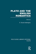 Cover: Plato and the English Romantics (RLE: Plato) - Routledge