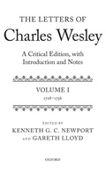 Cover: The Letters of Charles Wesley - Oxford University Press
