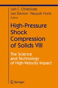 Cover: High-Pressure Shock Compression of Solids VIII - Springer