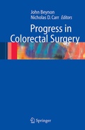 Cover: Progress in Colorectal Surgery - Springer