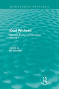 Cover: Knut Wicksell (Routledge Revivals) - Routledge