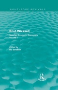 Cover: Knut Wicksell (Routledge Revivals) - Routledge