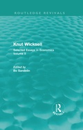 Cover: Knut Wicksell - Routledge