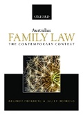 Cover: Australian Law & the Family - OUP Australia and New Zealand