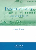 Cover: Insolvency - OUP Australia and New Zealand