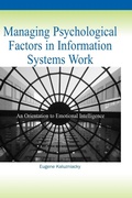 Cover: Managing Psychological Factors in Information Systems Work - Information Science Publishing