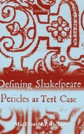 Cover: Defining Shakespeare - Oxford University Press