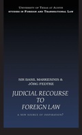 Cover: Judicial Recourse to Foreign Law - Routledge Cavendish