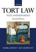 Cover: Tort Law - Oxford University Press