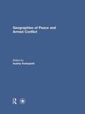 Cover: Geographies of Peace and Armed Conflict - Routledge