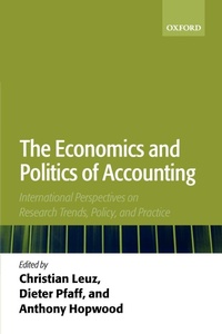Enlarge image Cover: The Economics and Politics of Accounting - Oxford University Press