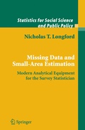 Cover: Missing Data and Small-Area Estimation - Springer