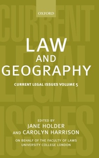 Bild: Law and Geography - Oxford University Press