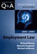 Cover: Employment Law 2003-2004 - Oxford University Press