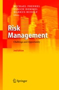 Cover: Risk Management - Springer