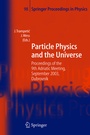 Cover: Particle Physics and the Universe - Springer