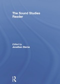 Cover: The Sound Studies Reader - Routledge