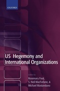 Cover: US Hegemony and International Organizations - Oxford University Press