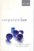Cover: Corporate Law - OUP Australia and New Zealand