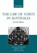 Cover: The Law of Torts in Australia - OUP Australia and New Zealand