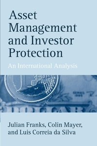 Enlarge image Cover: Asset Management and Investor Protection - Oxford University Press