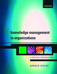 Enlarge image Cover: Knowledge Management in Organizations - Oxford University Press