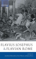 Cover: Flavius Josephus and Flavian Rome - Oxford University Press