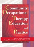 Cover: Community Occupational Therapy Education and Practice - Routledge