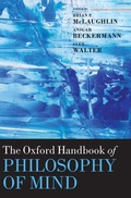 Cover: The Oxford Handbook of Philosophy of Mind - Oxford University Press