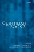 Cover: Quintilian Institutio Oratoria Book 2 - Oxford University Press
