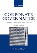 Cover: Corporate Governance - OUP Australia and New Zealand