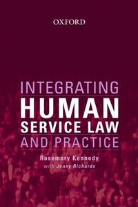 Enlarge image Cover: Integrating Human Service Law and Practice - OUP Australia and New Zealand