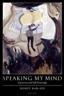Cover: Speaking My Mind - Oxford University Press